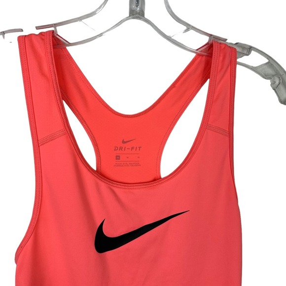 Nike Athletic Tank Top Womens Racerback Stretch Pink Medium - Picture 2 of 7